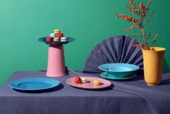 Lyngby Porcelæn Vaser<Rhombe vase, gul fra