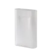 Muuto Vaser<Ridge Vase, white frosted glass fra