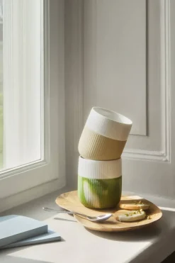 Royal Copenhagen Service<Riflet Contrast krus sand fra