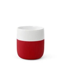 Royal Copenhagen Service<Riflet Contrast krus sand fra