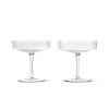 Ferm Living Gaver Til Hende|Service<Ripple champagneglas fra