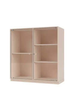 Montana Vitrineskabe<Ripple II Vitrineskab, inkl. sokkel fra