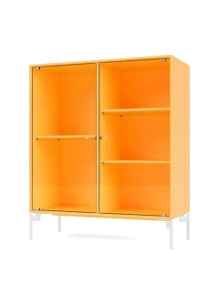 Montana Vitrineskabe<Ripple II Vitrineskab, inkl. ben fra