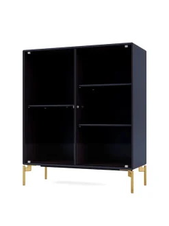 Montana Vitrineskabe<Ripple II Vitrineskab, inkl. ben fra