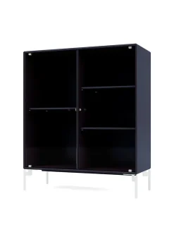 Montana Vitrineskabe<Ripple II Vitrineskab, inkl. ben fra