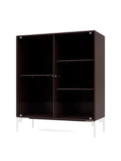 Montana Vitrineskabe<Ripple II Vitrineskab, inkl. ben fra