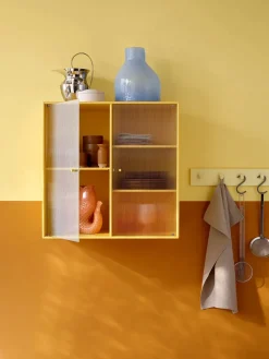 Montana Vitrineskabe<Ripple II Vitrineskab, inkl. ben fra