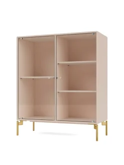 Montana Vitrineskabe<Ripple II Vitrineskab, inkl. ben fra