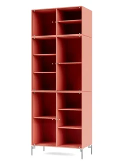 Montana Vitrineskabe<Ripple IV Vitrineskab, inkl. ben fra