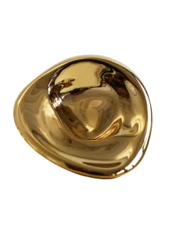 Hein Studio Knagerækker|Entrémøbler<Ripple Knob Large, gold fra