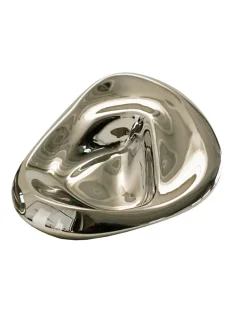 Hein Studio Knagerækker|Entrémøbler<Ripple Knob Large, silver fra