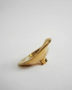 Hein Studio Knagerækker|Entrémøbler<Ripple Knob Small, gold fra