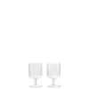 Ferm Living Service<Ripple Wine Glasses, Sæt á 2 stk. fra