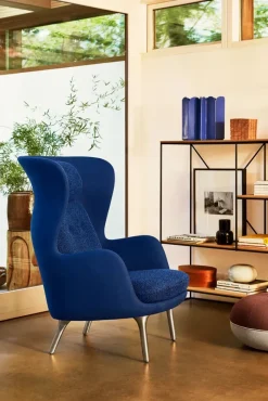 Fritz Hansen Lænestole<Ro Lænestol fra