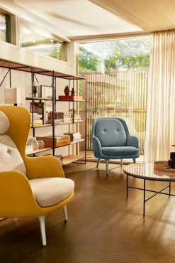 Fritz Hansen Lænestole<Ro Lænestol fra