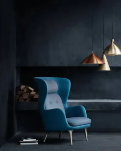 Fritz Hansen Lænestole<Ro Lænestol fra