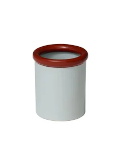 Nine Vaser<ROD krukke, terracotta/light blue fra