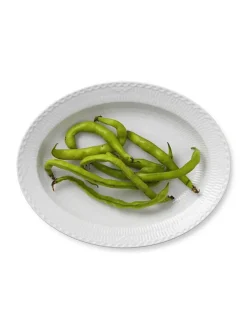 Royal Copenhagen Gaver Til Hende|Service<Blå Mega Riflet, fad 36,5