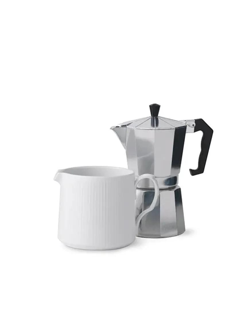 Royal Copenhagen Kander|Service<Blå Mega Riflet, kande 70 cl