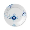 Royal Copenhagen Service<Blå Mega Riflet, tallerken 27 cm mønster 6