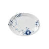 Royal Copenhagen Gaver Til Hende|Service<Blå Mega Riflet, oval tallerken 28 cm