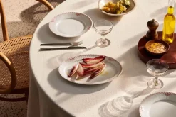 Royal Copenhagen Gaver Til Hende|Service<Blå Mega Riflet, oval tallerken 28 cm