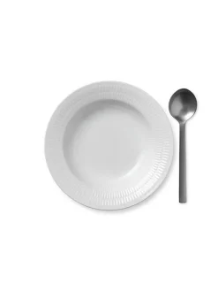 Royal Copenhagen Service<Blå Mega Riflet, dyb tallerken 21 cm