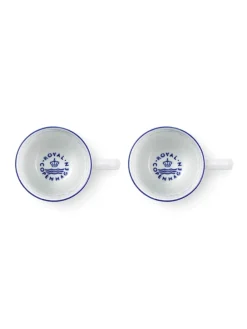 Royal Copenhagen Gaver Til Ham|Gaver Til Hende<Blueline, 2-pak krus 28 cl