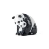 Royal Copenhagen Figurer<Figurine Panda, med unge 13 cm