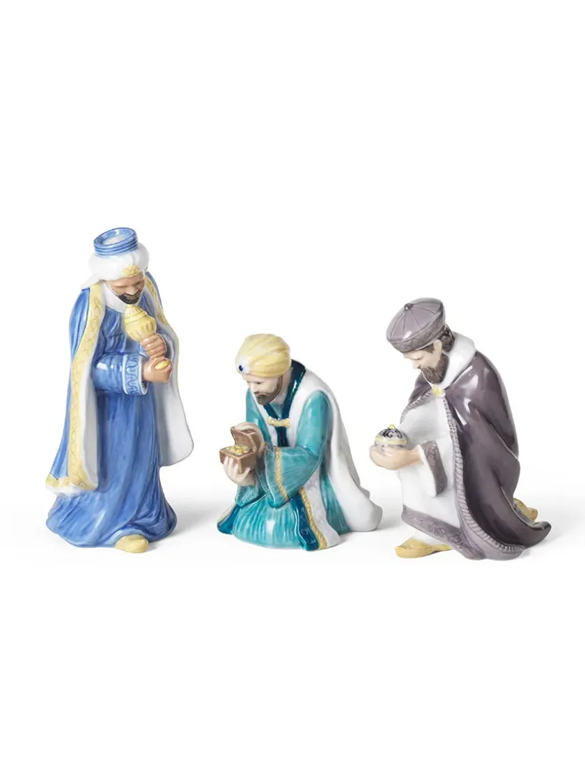 Royal Copenhagen Figurer<Figurine Krybbespil, Josef, Maria & Jesusbarnet