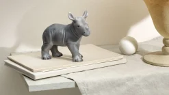 Royal Copenhagen Figurer<Figurine Isbjørn, siddende 12 cm