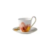 Royal Copenhagen Gaver Til Hende|Service<Flora højhankskop med underkop, Magnolia