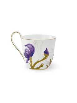 Royal Copenhagen Gaver Til Hende|Service<Flora højhankskop, stedmoderblomst 33 cl