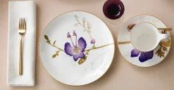 Royal Copenhagen Gaver Til Hende|Service<Flora tallerken 27 cm, Stedmoderblomst