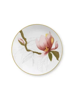 Royal Copenhagen Gaver Til Hende|Service<Flora tallerken 19 cm, Magnolia