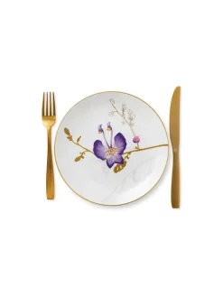 Royal Copenhagen Service<Flora tallerken 22 cm, Stedmoderblomst