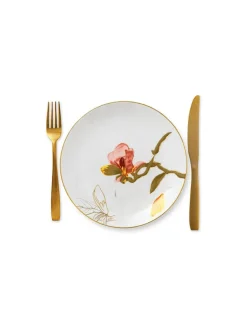 Royal Copenhagen Service<Flora tallerken 22 cm, Stedmoderblomst