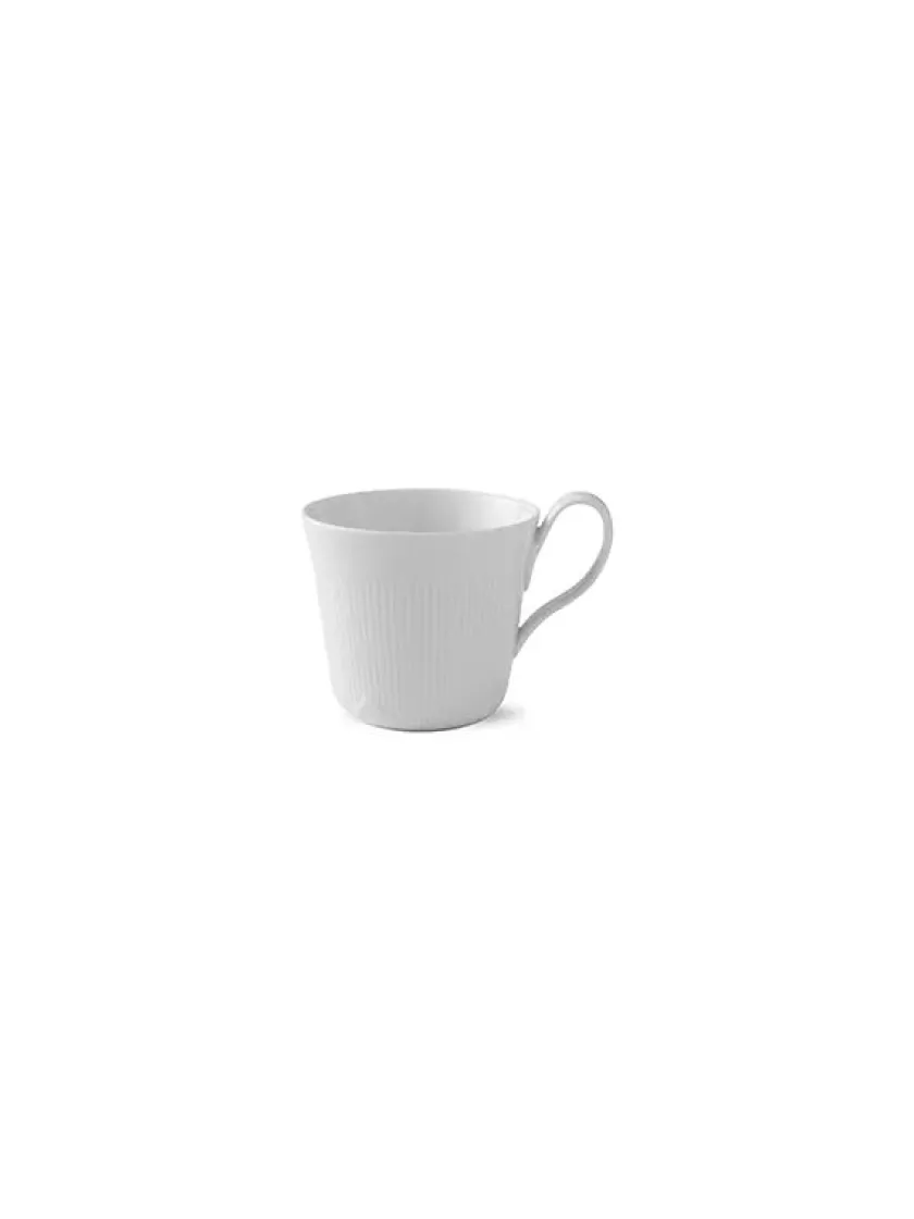 Royal Copenhagen Service<Hvid Elements, højhankskop 35 cl