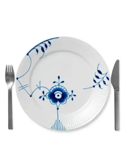 Royal Copenhagen Gaver Til Ham|Gaver Til Hende<Hvid Halvblonde, tallerken 27 cm