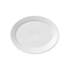 Royal Copenhagen Gaver Til Hende|Service<Hvid Riflet, oval tallerken 34 cm