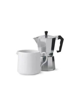 Royal Copenhagen Kander|Service<Hvid Riflet, kande 70 cl