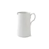 Royal Copenhagen Kander|Service<Hvid Riflet, kande 1,5 l