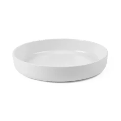 Royal Copenhagen Gaver Til Hende|Service<Hvid Riflet, rundt ovnfast fad 27 cm