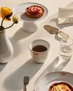 Royal Copenhagen Service<Koral Riflet Blonde Termokop, 26 cl