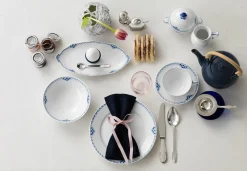 Royal Copenhagen Service<Prinsesse, sukkerskål med låg 20 cl