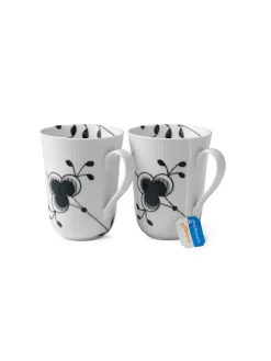 Royal Copenhagen Service<Prinsesse, krus 33 cl 2-pak