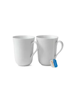 Royal Copenhagen Service<Prinsesse, krus 33 cl 2-pak