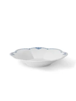 Royal Copenhagen Service<Prinsesse, kantet skål 25,5 cm