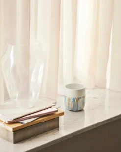 Royal Copenhagen Service<Riflet Contrast Marble, Ocean Mist 35 cl