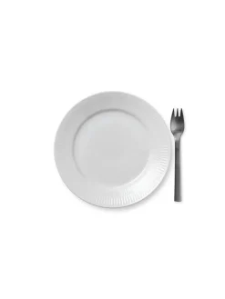 Royal Copenhagen Gaver Til Ham|Gaver Til Hende<Sort Mega Riflet, tallerken 19 cm